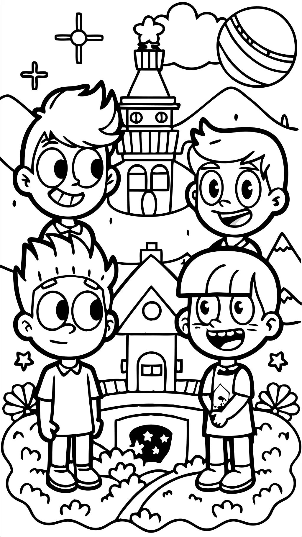 eddsworld coloring pages